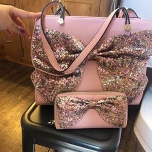 Betsy Johnson purse and wallet